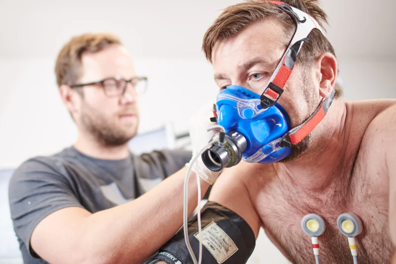Leistungsdiagnostik in einem betrieblichen Gesundheitsprogramm