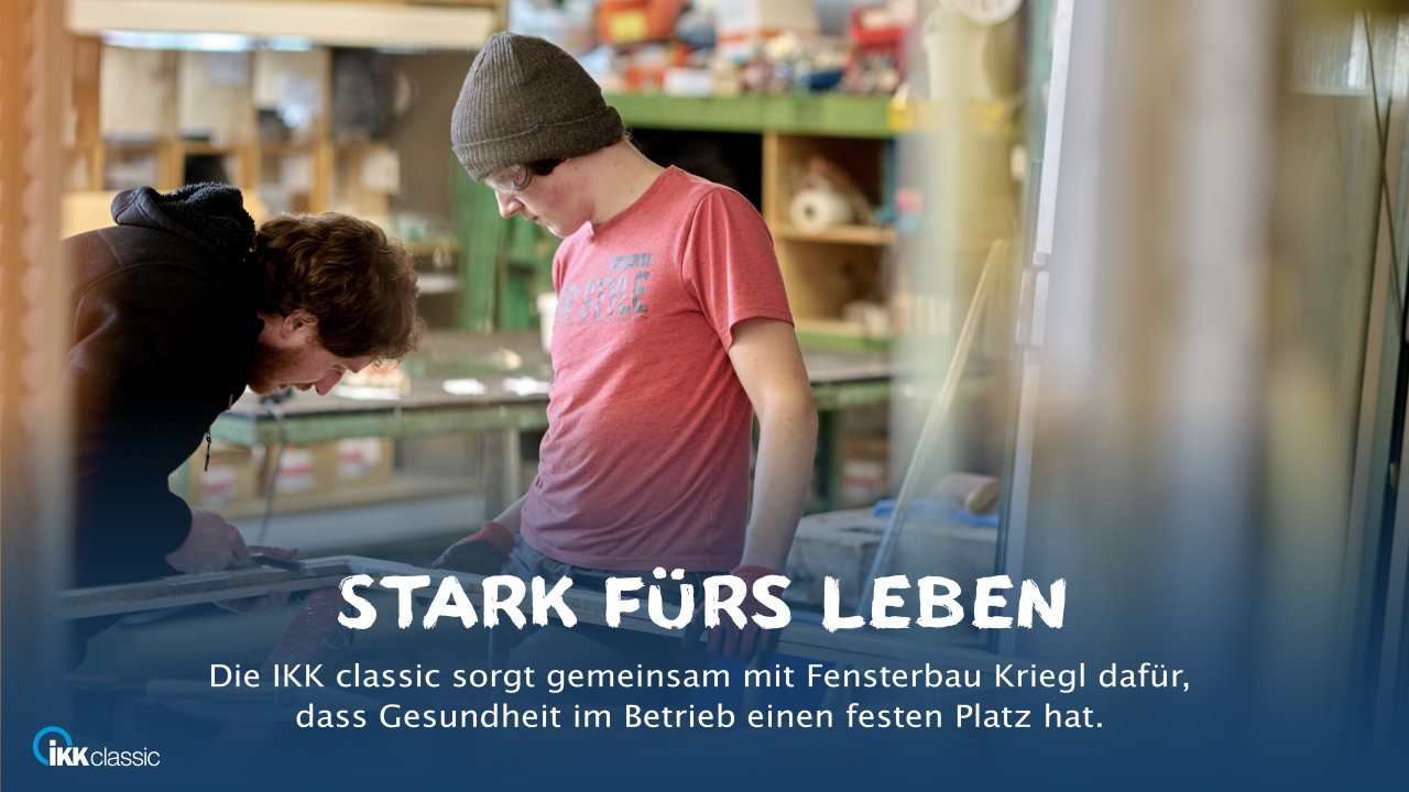 Veröffentlichte Carousel-Seite von IKK classic: Stark fürs Leben, Folge 1